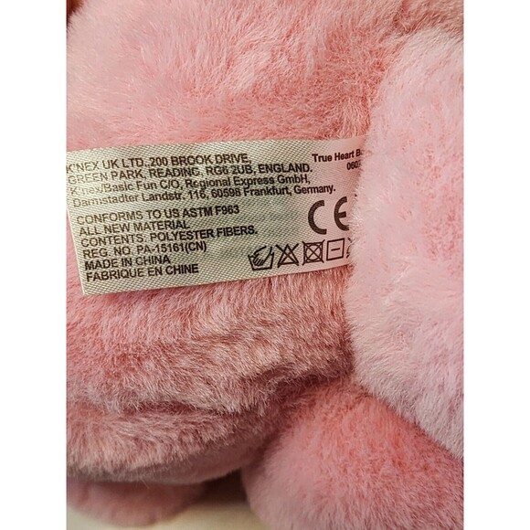 Care Bears Hopeful Heart Bear Pink 14" Plush Stuffed Animal Toy Collectible - Picture 6 of 7